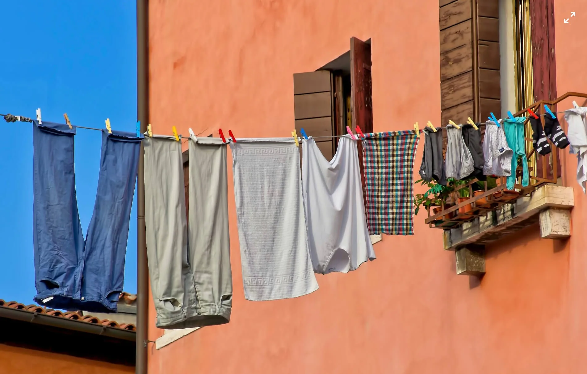Dump the Dryer: Hang Your Clothes